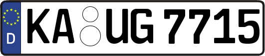 KA-UG7715