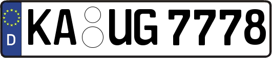 KA-UG7778
