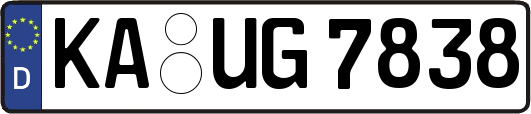 KA-UG7838