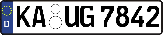 KA-UG7842