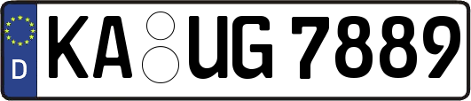 KA-UG7889