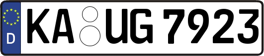 KA-UG7923