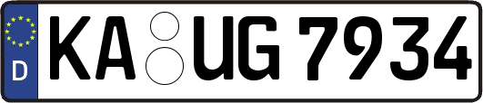 KA-UG7934