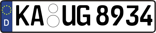 KA-UG8934