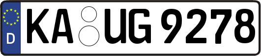 KA-UG9278