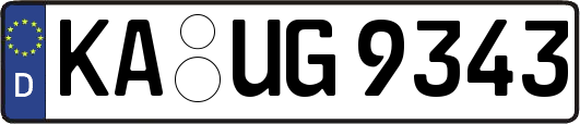 KA-UG9343