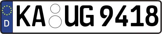 KA-UG9418
