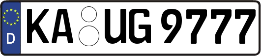 KA-UG9777
