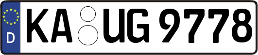 KA-UG9778