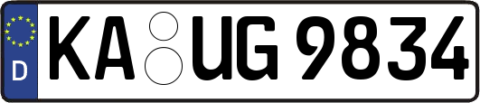 KA-UG9834