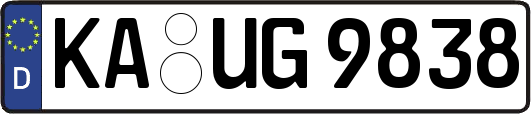 KA-UG9838