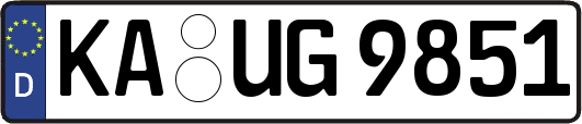 KA-UG9851