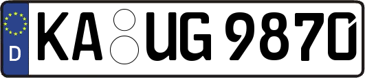 KA-UG9870