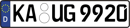 KA-UG9920
