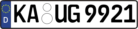 KA-UG9921
