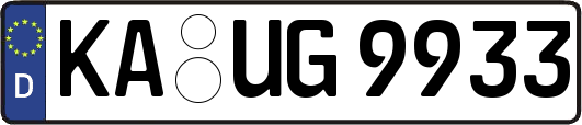 KA-UG9933