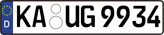 KA-UG9934