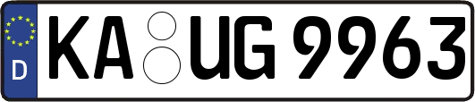 KA-UG9963