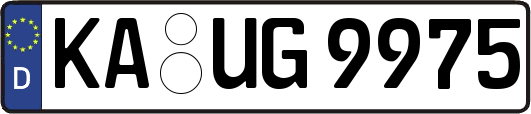 KA-UG9975