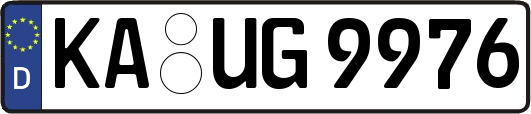 KA-UG9976