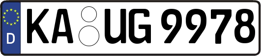 KA-UG9978