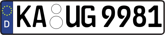 KA-UG9981