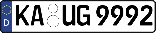 KA-UG9992
