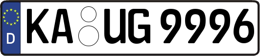 KA-UG9996