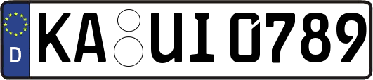 KA-UI0789