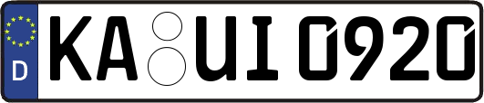KA-UI0920