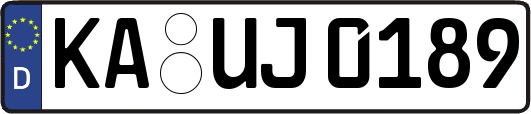 KA-UJ0189