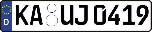 KA-UJ0419