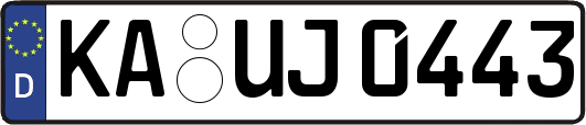 KA-UJ0443