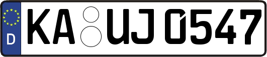 KA-UJ0547