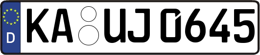 KA-UJ0645