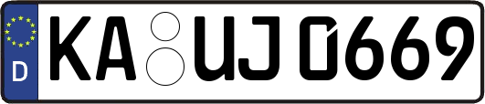 KA-UJ0669