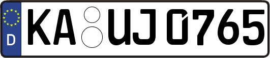 KA-UJ0765
