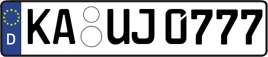 KA-UJ0777