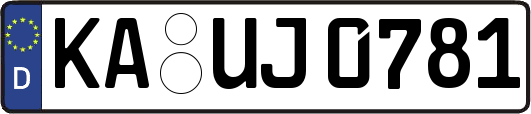 KA-UJ0781
