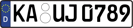 KA-UJ0789