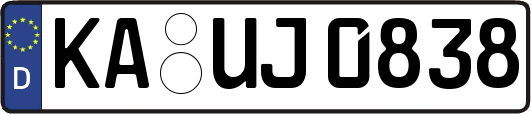 KA-UJ0838