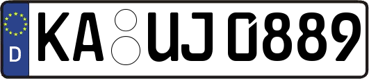 KA-UJ0889