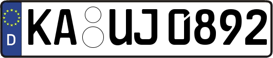 KA-UJ0892