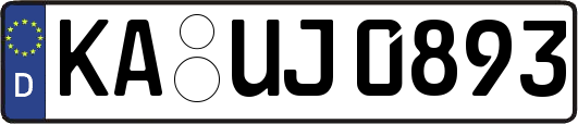 KA-UJ0893