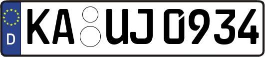 KA-UJ0934