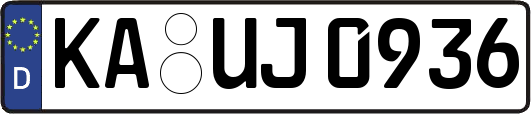 KA-UJ0936