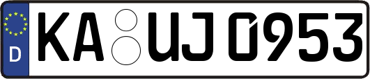 KA-UJ0953