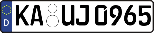 KA-UJ0965