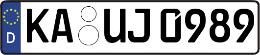 KA-UJ0989