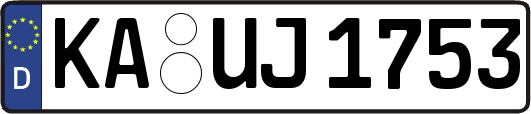 KA-UJ1753